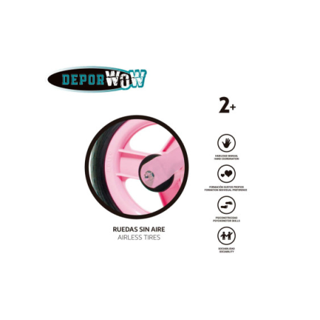 Bici Rosa Sin Pedales De Molto