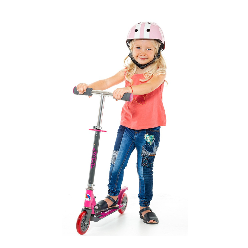 City Scooter Rosa Plegable De Molto