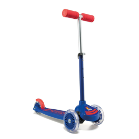 Maxi Scooter Azul Con Luces De Molto Marca Molto