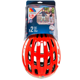 Set Casco Y Protecciones Rojo De Molto Marca Molto 2