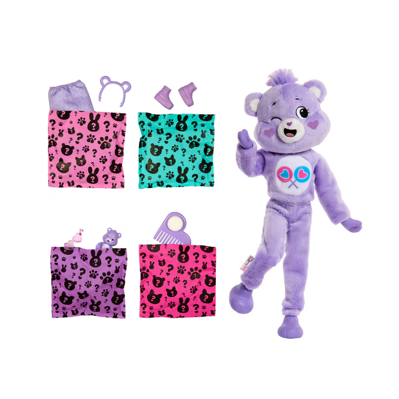 Barbie Cutie Reveal Care Bears Generoso
