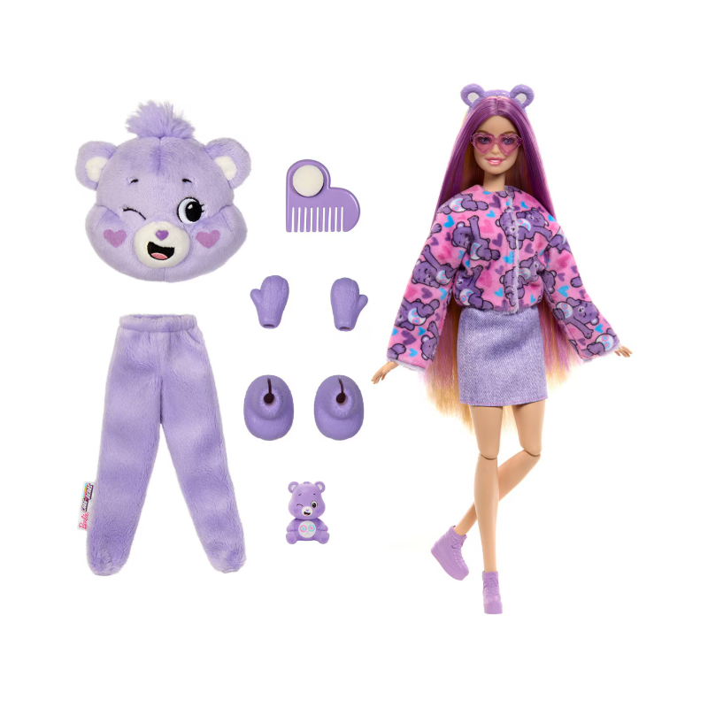 Barbie Cutie Reveal Care Bears Generoso