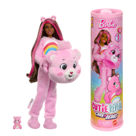 Barbie Cutie Reveal Care Bears Mimoso De Mattel