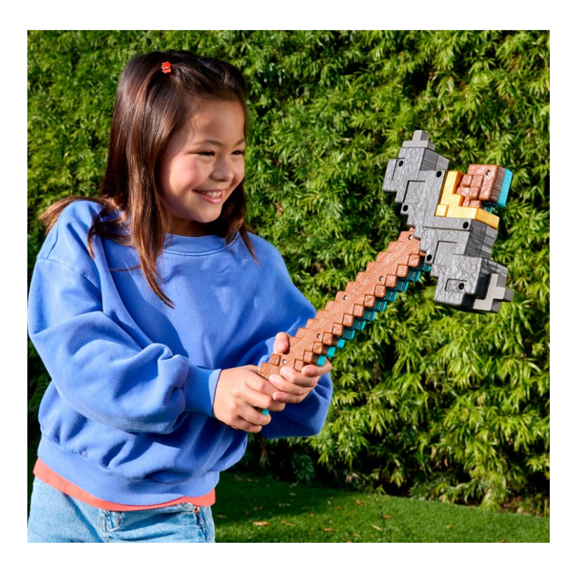 Espada Pico Transformable Minecraft