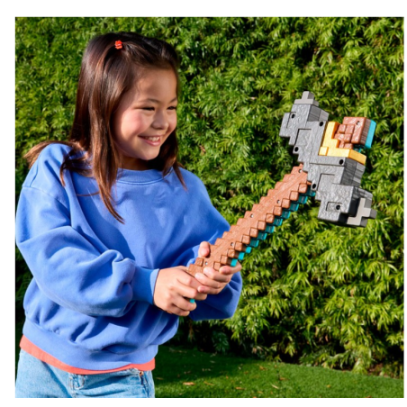 Espada Pico Transformable Minecraft