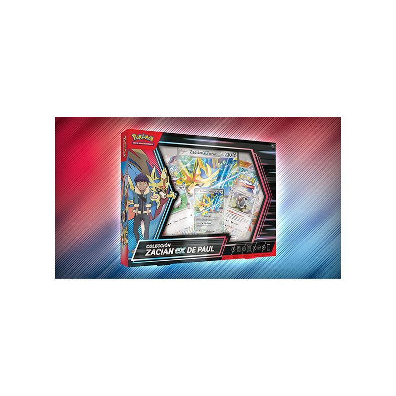 Caja Pokemon Colección Zacian Ex de Paul