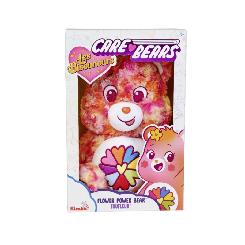 Peluche Oso Amoroso Flower Power 35 Cm