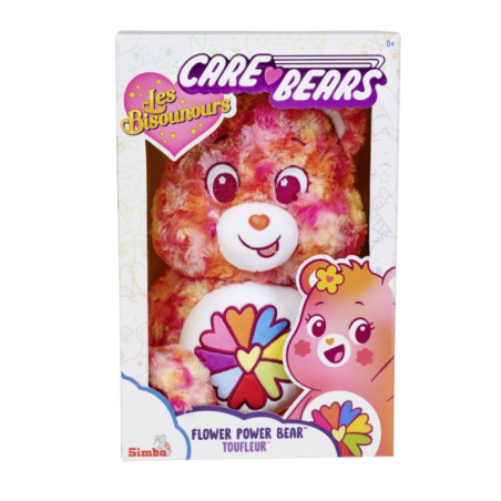 Peluche Oso Amoroso Flower Power 35 Cm