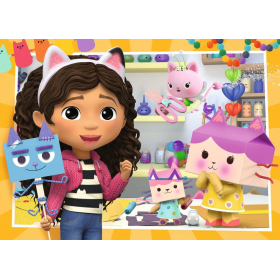 Puzzle Casa De Muñecas De Gabby 4x42 Pzs De Ravensburger 2