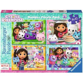 Puzzle Casa De Muñecas De Gabby 4x42 Pzs De Ravensburger