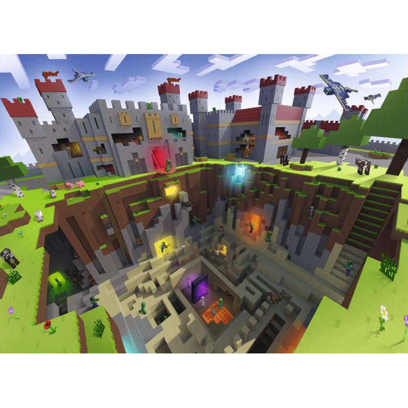 Puzzle Minecraft Cutaway 300 Pzs Xxl