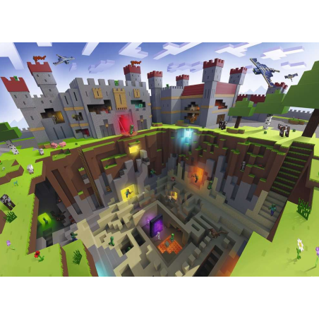Puzzle Minecraft Cutaway 300 Pzs Xxl