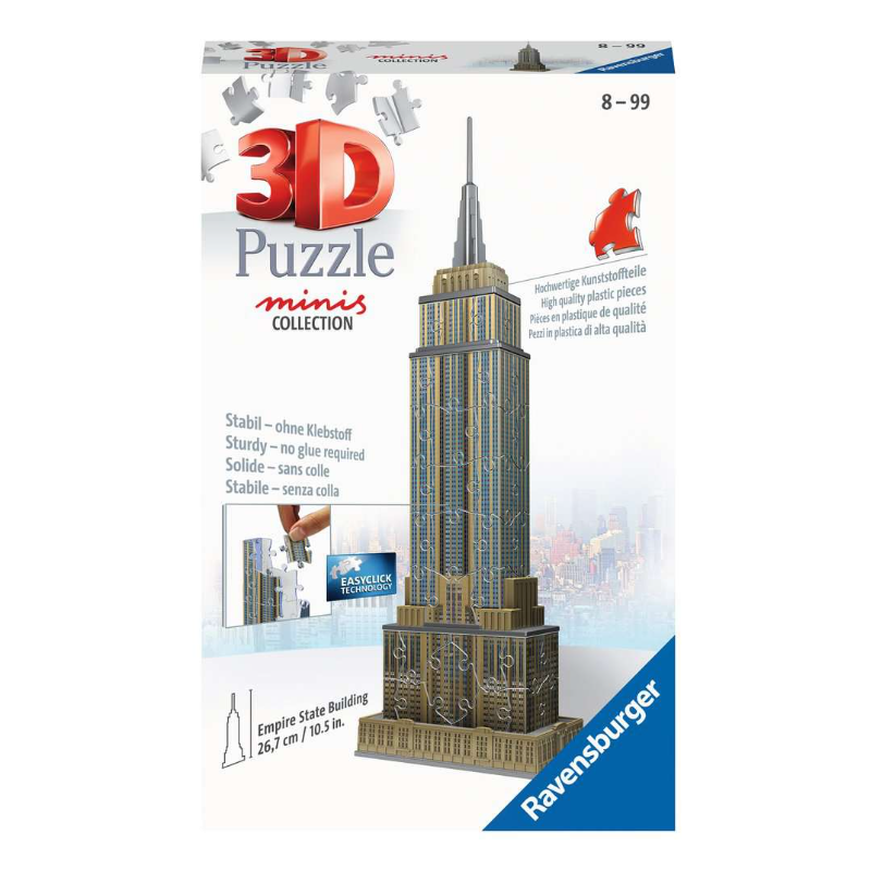 Puzzle 3D Empire State 54 Pzs De Ravensbuger