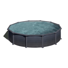 Piscina Redonda Grafito 550 x 132 cm 2