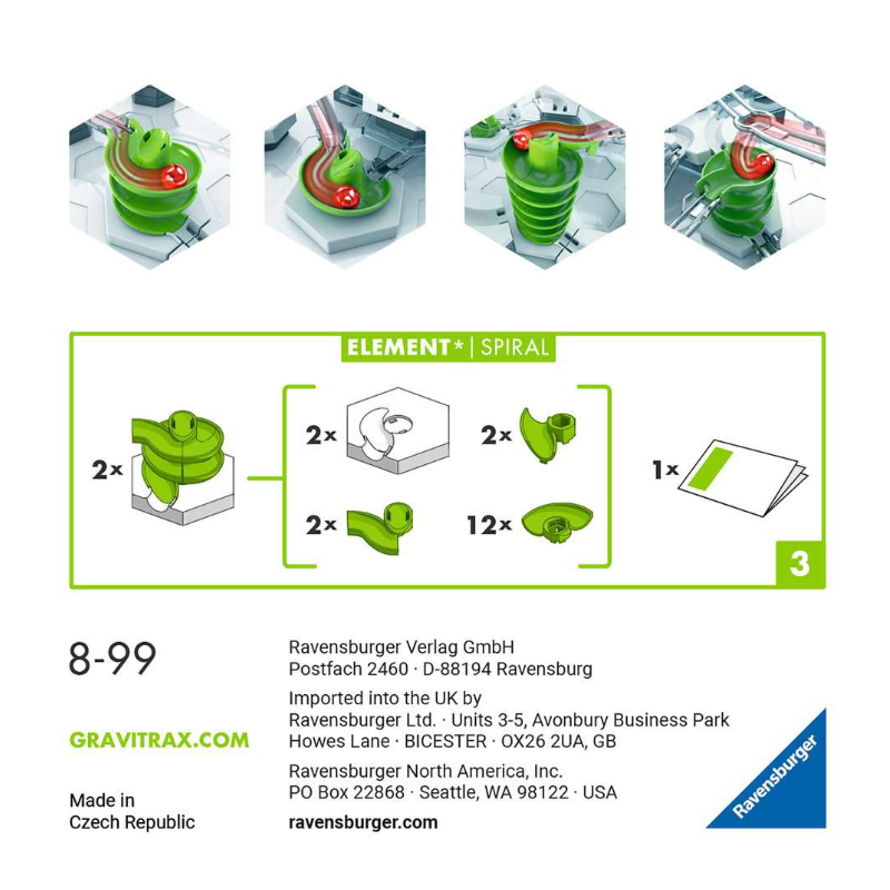 Gravitrax Element Espiral