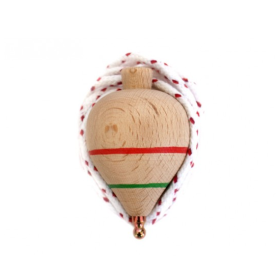 Peonza De Madera Rayada