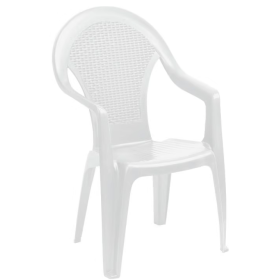 Silla De Jardín Giglio Blanca