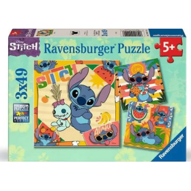 Puzzle Stitch 3x49 Pzs De Ravensbuger