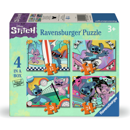 Puzzle Stitch Progresivo 12/16/20/24 Pzs De Ravensburger