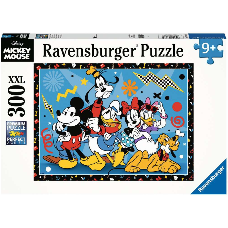 Puzzle XXL Mickey Y Amigos 300 Pzs  De Ravensburger