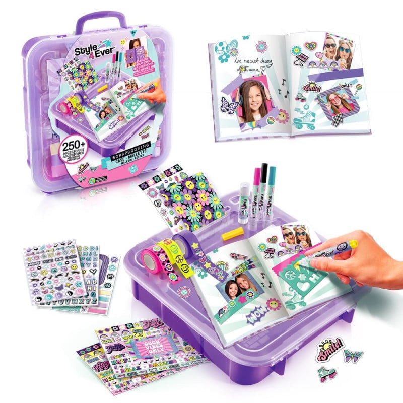 Maletín de Decoración con Diario