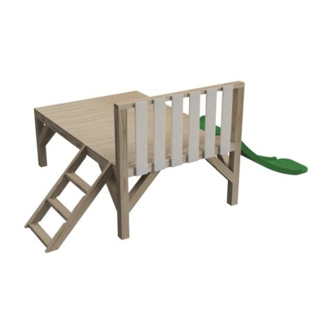 Plataforma para casita de madera Masgames LOLLIPOP 