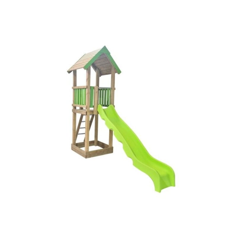 Parque infantil Masgames BOREALIS Verde  Superficie de hormigón (atornillado)