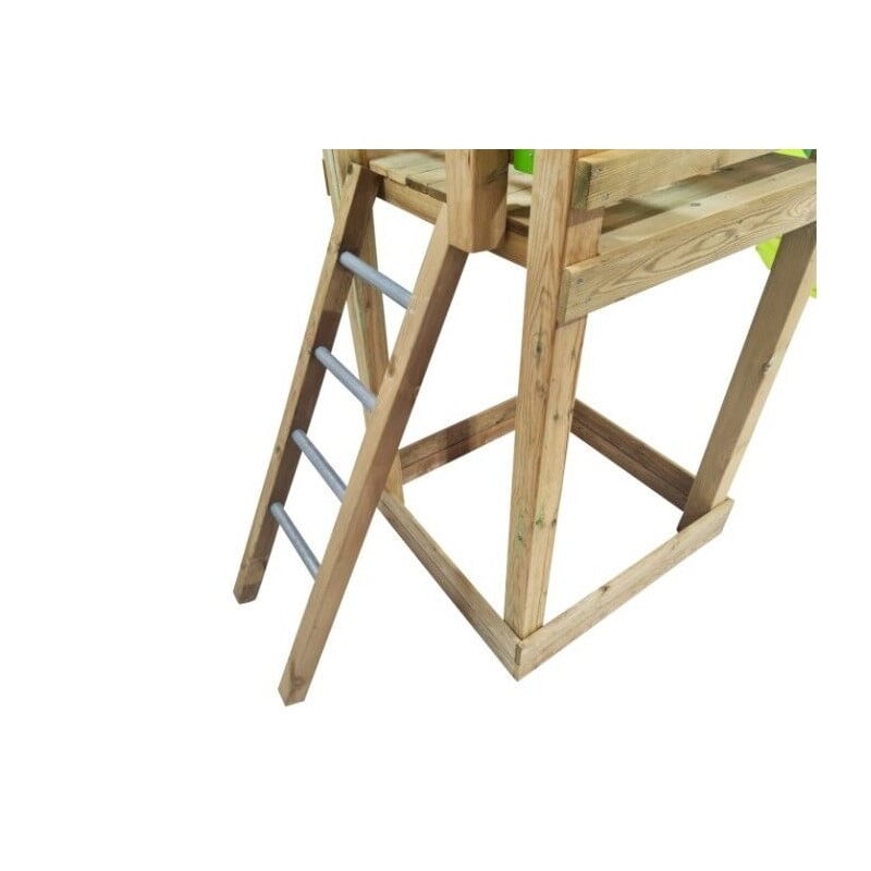 Parque infantil Masgames BOREALIS Verde  Superficie de hormigón (atornillado)