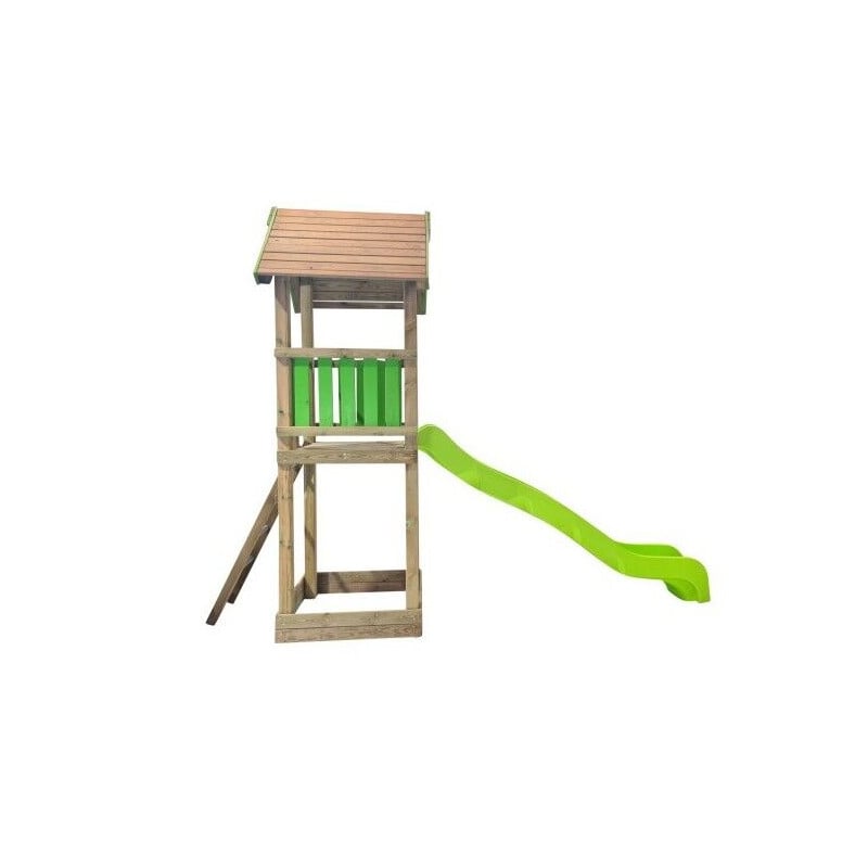 Parque infantil Masgames BOREALIS Verde  Superficie de hormigón (atornillado)