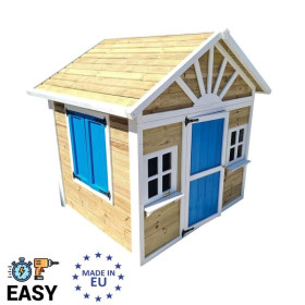 Casita infantil de madera por paneles Masgames VISBY 