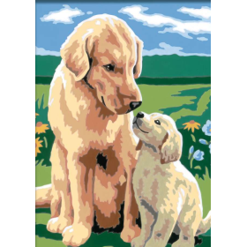 Creart Art Serie Trend Retriever En El Prado De Ravensburger 2