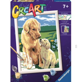 Creart Art Serie Trend Retriever En El Prado De Ravensburger