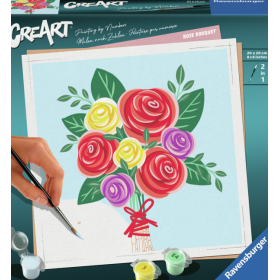 Creart Art Serie Trend Ramo De Rosas De Ravensburger