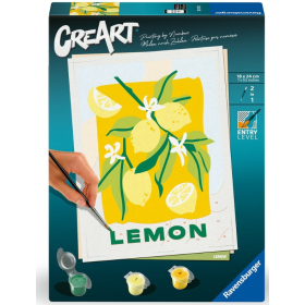 Creart Art Serie Trend Lemon Poster De Ravensburger