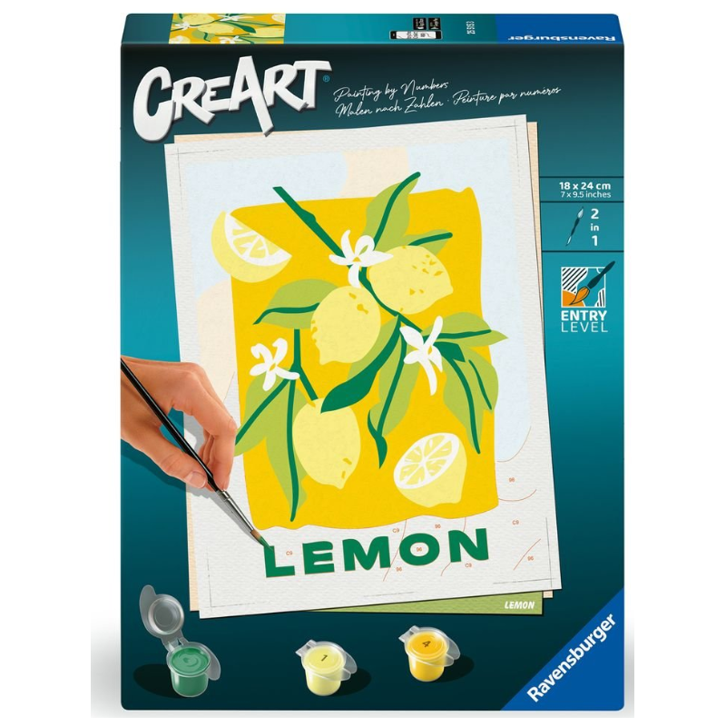 Creart Art Serie Trend Lemon Poster De Ravensburger
