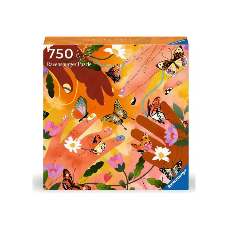 Puzzle Festival De Colores 750 Pzs De Ravensburger