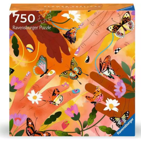Puzzle Festival De Colores 750 Pzs De Ravensburger