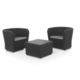 Set Jardín Nova Balcony Grafito