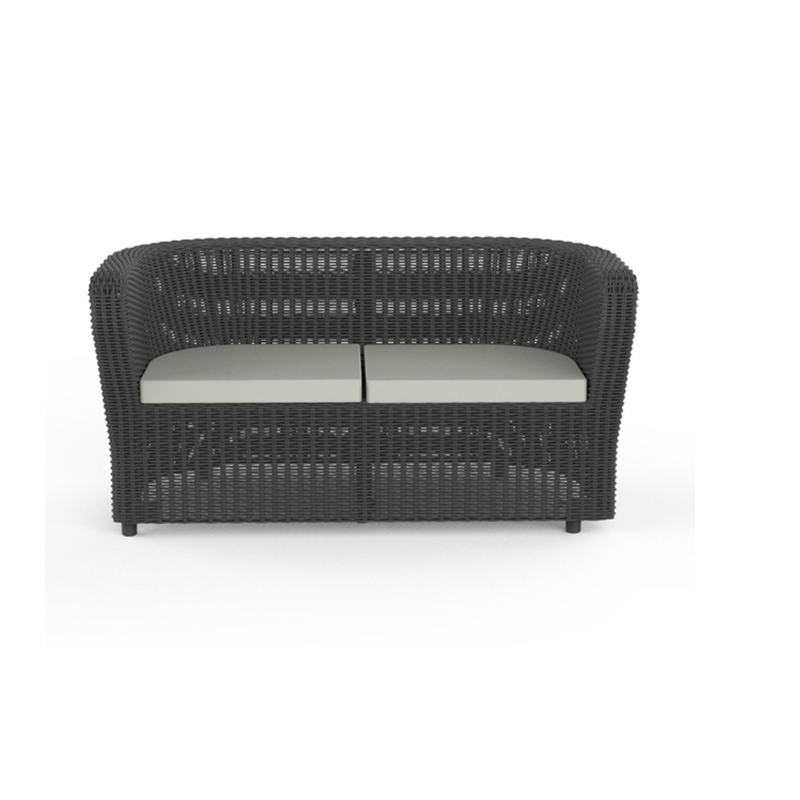 Sofá Nova 2 Plazas Grafito