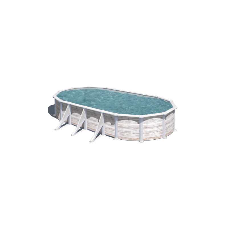 Piscina Ovalada Nordic Groenlandia 730x375x132 cm