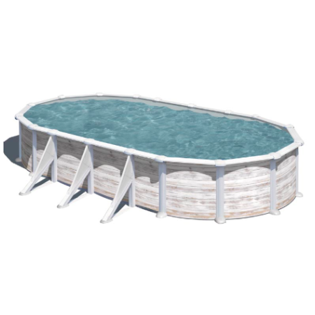 Piscina Ovalada Nordic Groenlandia 730x375x132 cm
