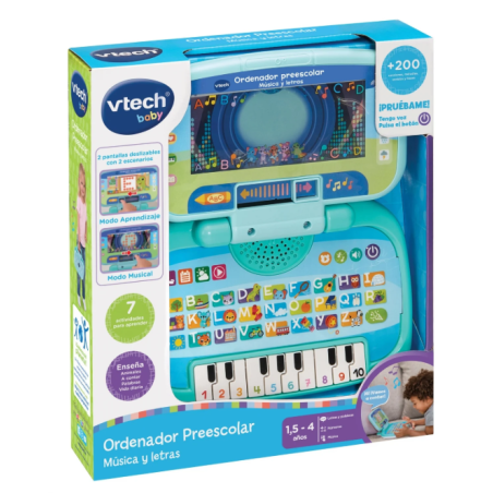 Ordenador Preescolar Música Y Letras