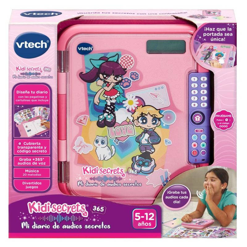 Kidisecrets Diario Con 365 Secretos