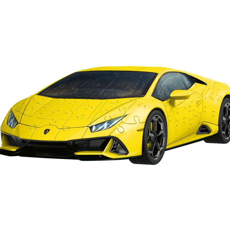 Puzzle 3D Lamborghini Huracán Amarillo 156 Pzs