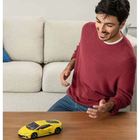Puzzle 3D Lamborghini Huracán Amarillo 156 Pzs