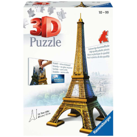 Puzzle 3D Torre Eiffel 216 Pzs De Ravensburger