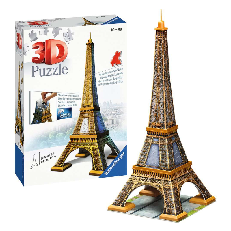 Puzzle 3D Torre Eiffel 216 Pzs