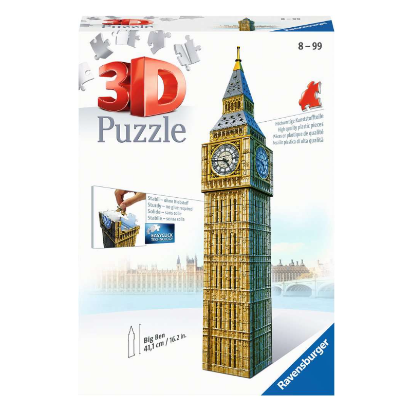Puzzle 3D Big Ben 216 Pzs De Ravensburger