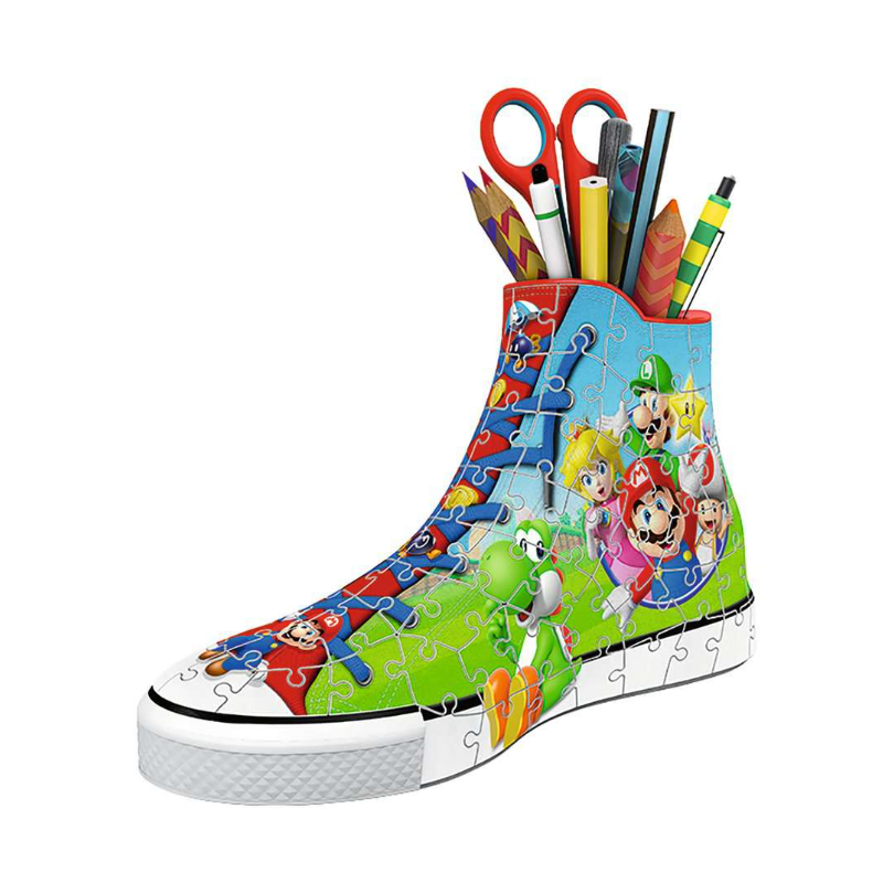 Puzzle 3D Sneacker Mario Bros 112 Pzs