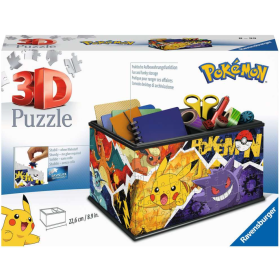 Puzzle 3D Storage Box Pokemon 223 Pzs De Ravensburger